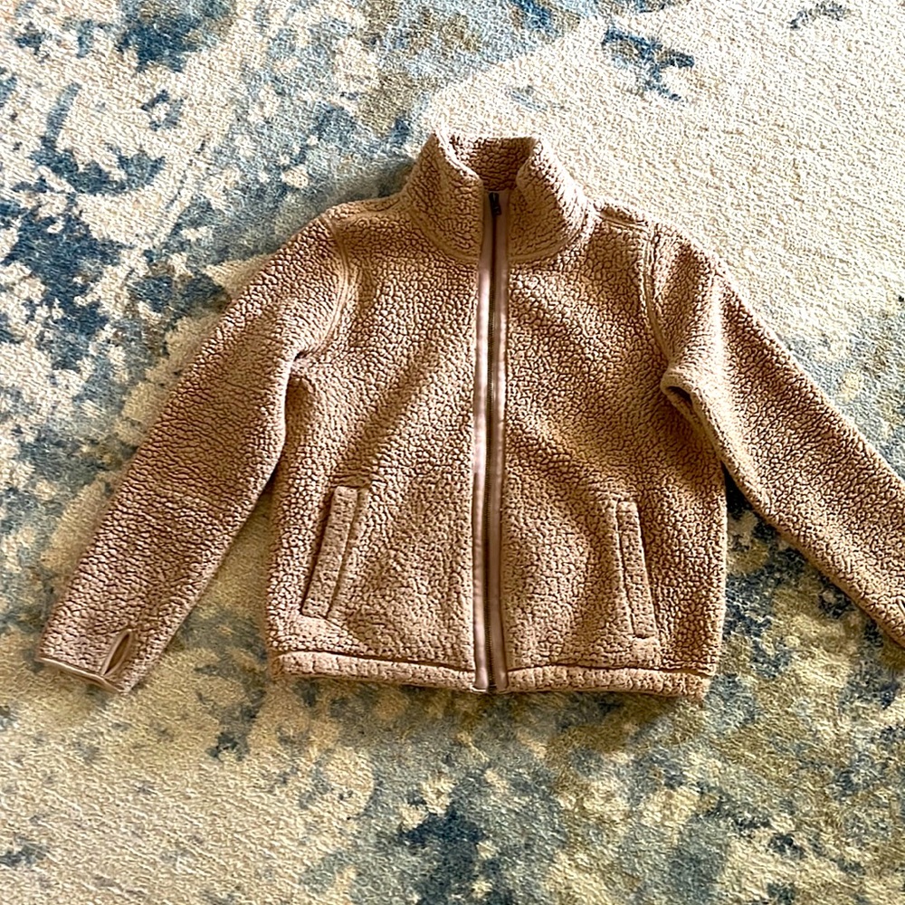 Old Navy Teddy Bear Jacket with thumb holes